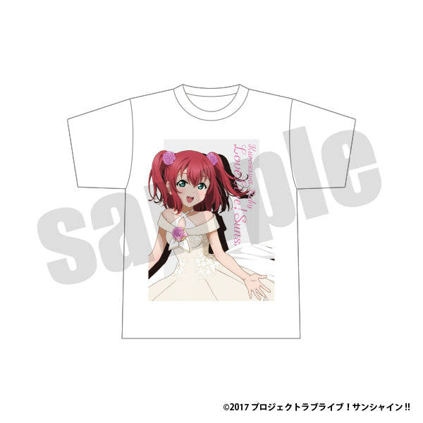 『ラブライブ!サンシャイン‼︎』Tシャツ(ホワイトドレスver.)