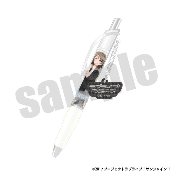 『ラブライブ！サンシャイン‼︎』アクリルチャーム付きボールペン（ブラックドレスver.）