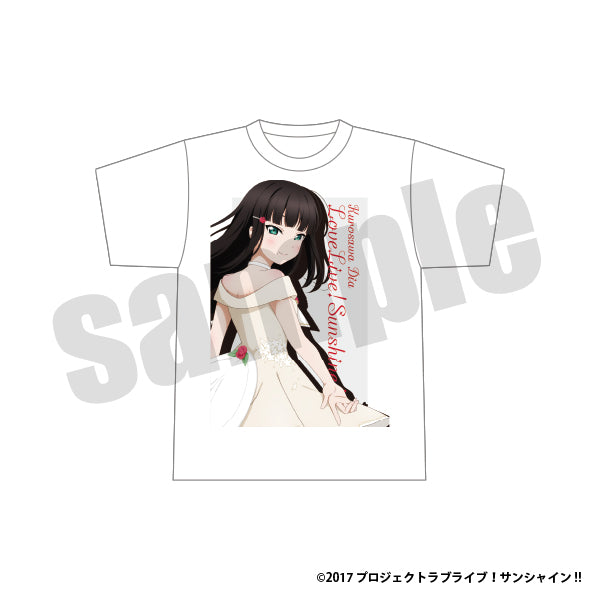 『ラブライブ！サンシャイン‼︎』Tシャツ（ホワイトドレスver.)