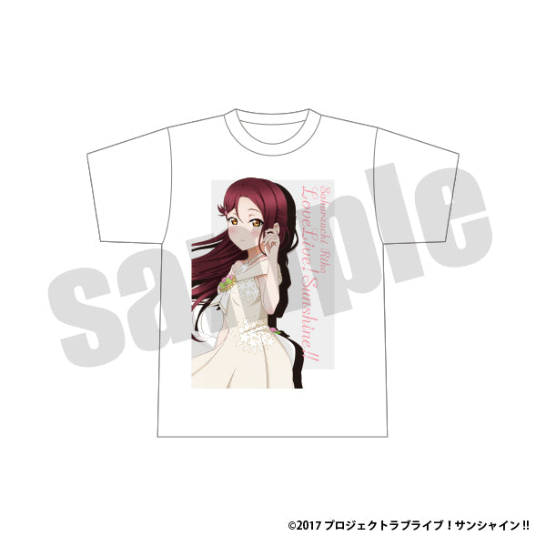 『ラブライブ！サンシャイン‼︎』Tシャツ（ホワイトドレスver.)