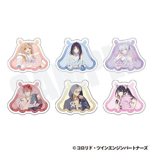 『超かぐや姫！×ららぽーと』ダイカットステッカー