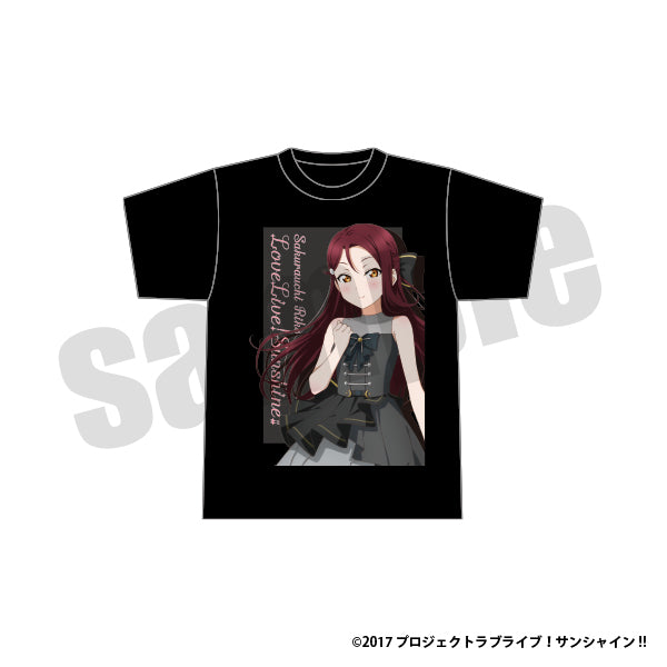 『ラブライブ！サンシャイン‼︎』Tシャツ（ブラックドレスver.)
