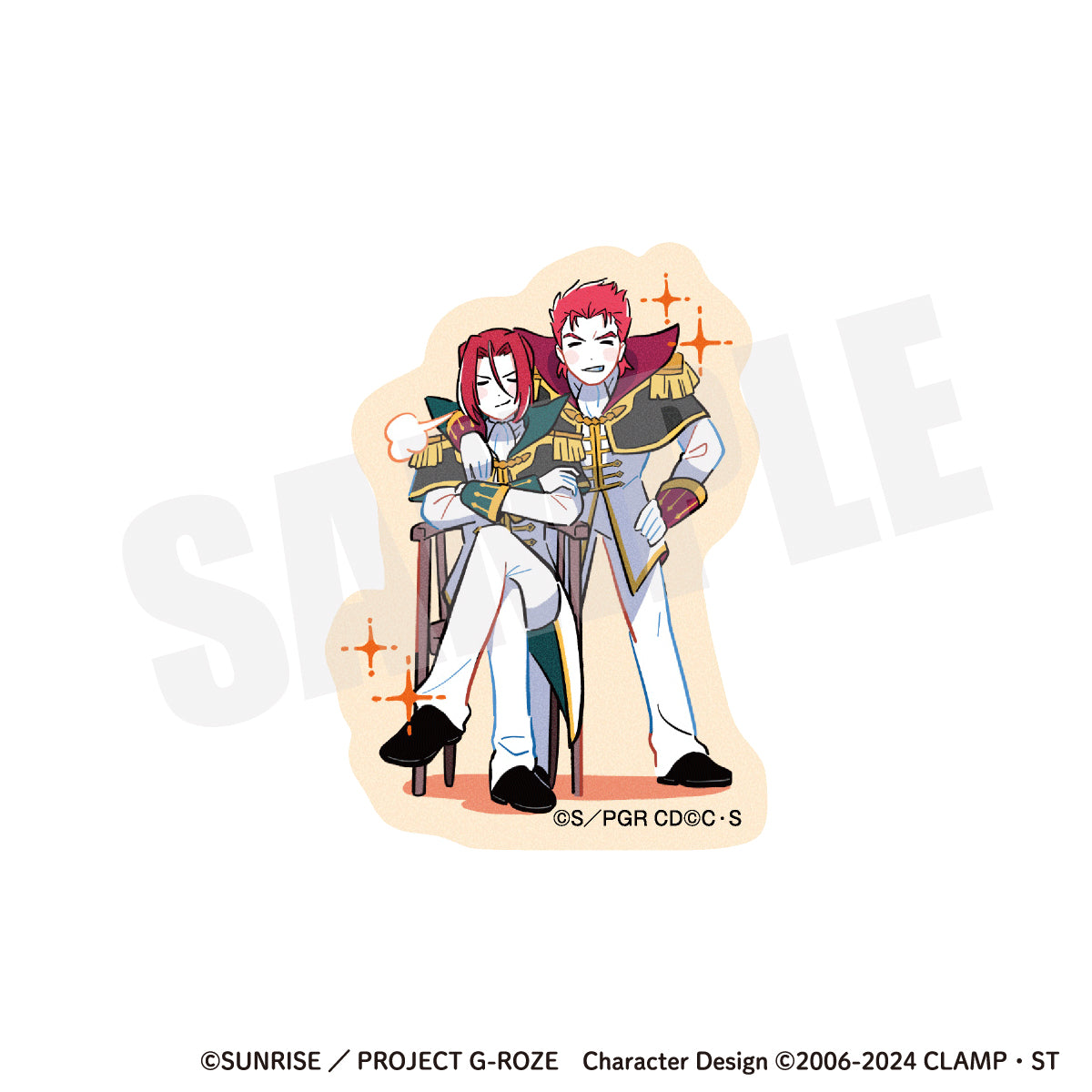 『コードギアス 奪還のロゼ』ぷちゆるコードギアスらいふSeason3　ダイカットステッカー
