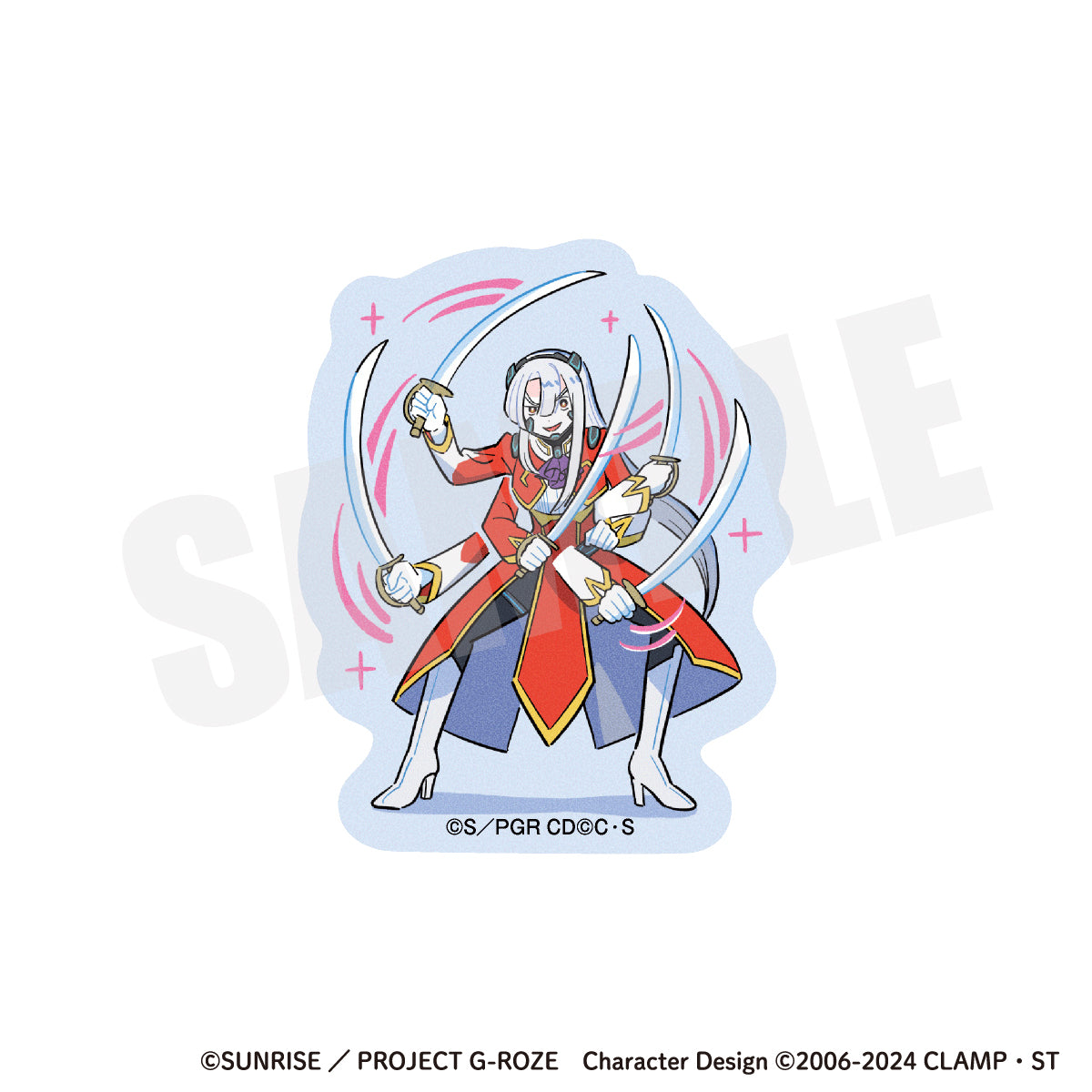 『コードギアス 奪還のロゼ』ぷちゆるコードギアスらいふSeason3　ダイカットステッカー