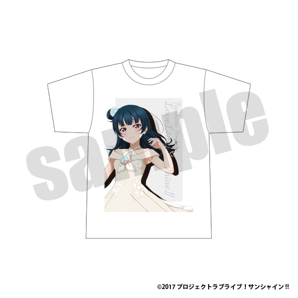 『ラブライブ！サンシャイン‼︎』Tシャツ（ホワイトドレスver.)