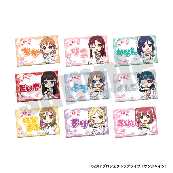 『ラブライブ！サンシャイン‼︎』スクエア缶バッジ（エリアver.)