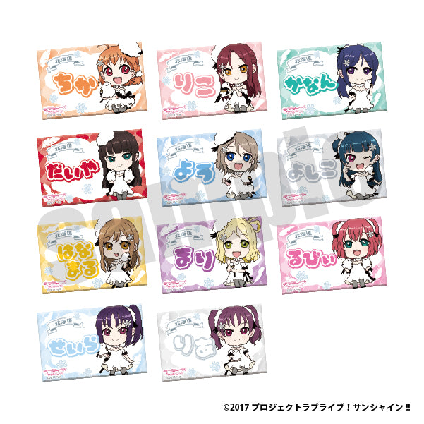 『ラブライブ！サンシャイン‼︎』スクエア缶バッジ（エリアver.)