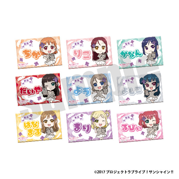 『ラブライブ！サンシャイン‼︎』スクエア缶バッジ（エリアver.)
