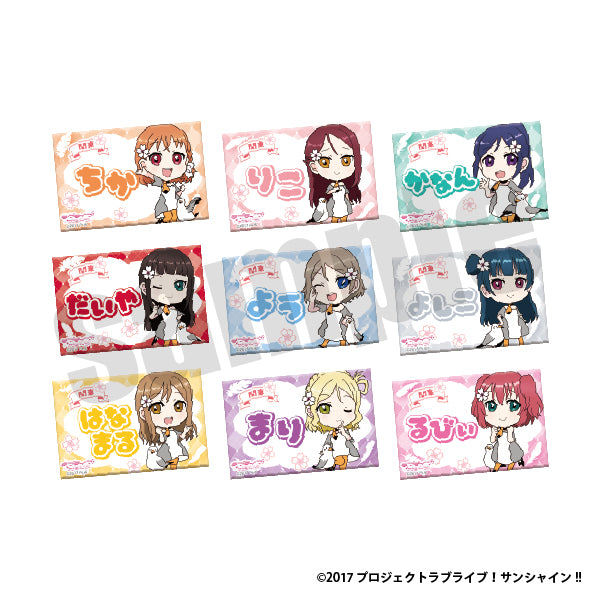 『ラブライブ！サンシャイン‼︎』スクエア缶バッジ（エリアver.)