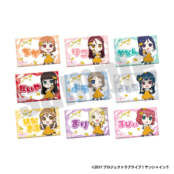 『ラブライブ！サンシャイン‼︎』スクエア缶バッジ（エリアver.)
