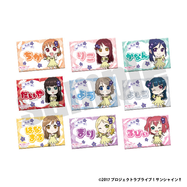 『ラブライブ！サンシャイン‼︎』スクエア缶バッジ（エリアver.)