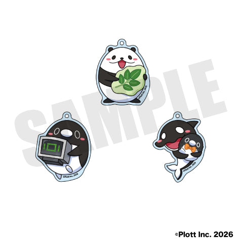 『テイコウペンギン』アクリルキーホルダー