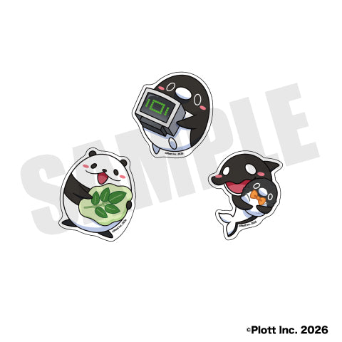 『テイコウペンギン』ダイカットステッカー